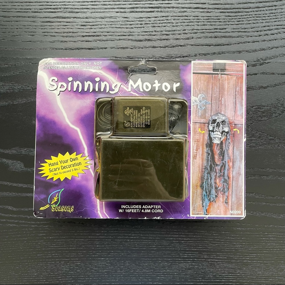 Halloween Decor Spinning Motor with AC Adaptor